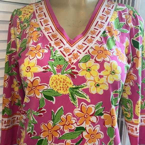 Barbara Erickson V-neck 3/4 Sleeves size S - Picture 4 of 6